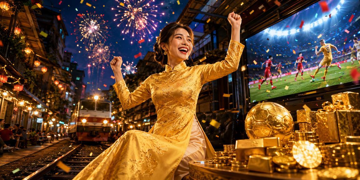 Người phụ nữ Hà Nội mặc áo dài trải nghiệm casino trực tuyến trên điện thoại