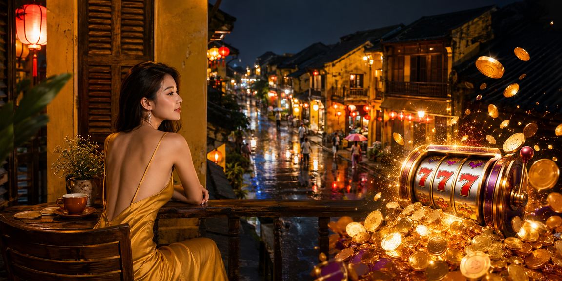 Không khí cá cược thể thao và giải trí trực tuyến tại Hội An nhìn từ quán cà phê